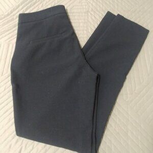 H&M Black Dress Pants with Gold Detail, Size Small Good Condition